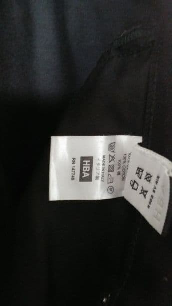 HoodByAir HBA Logo Embroidery Sale! US32 Size M