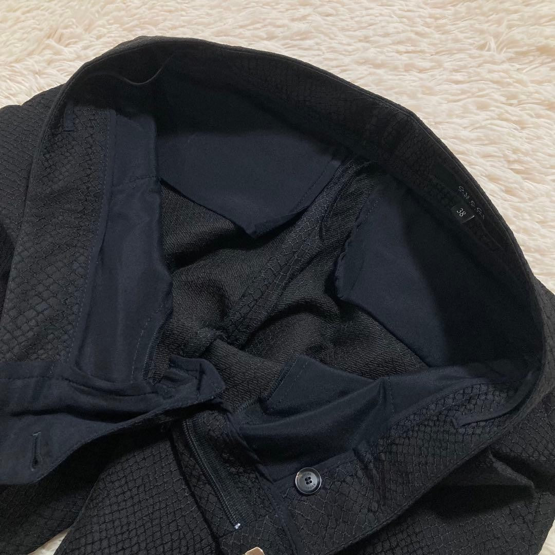 USED UNUSED GUCCI BOOTCUT FLARED PANTS IN COTTON, SILK, AND LINEN VERYGOOD