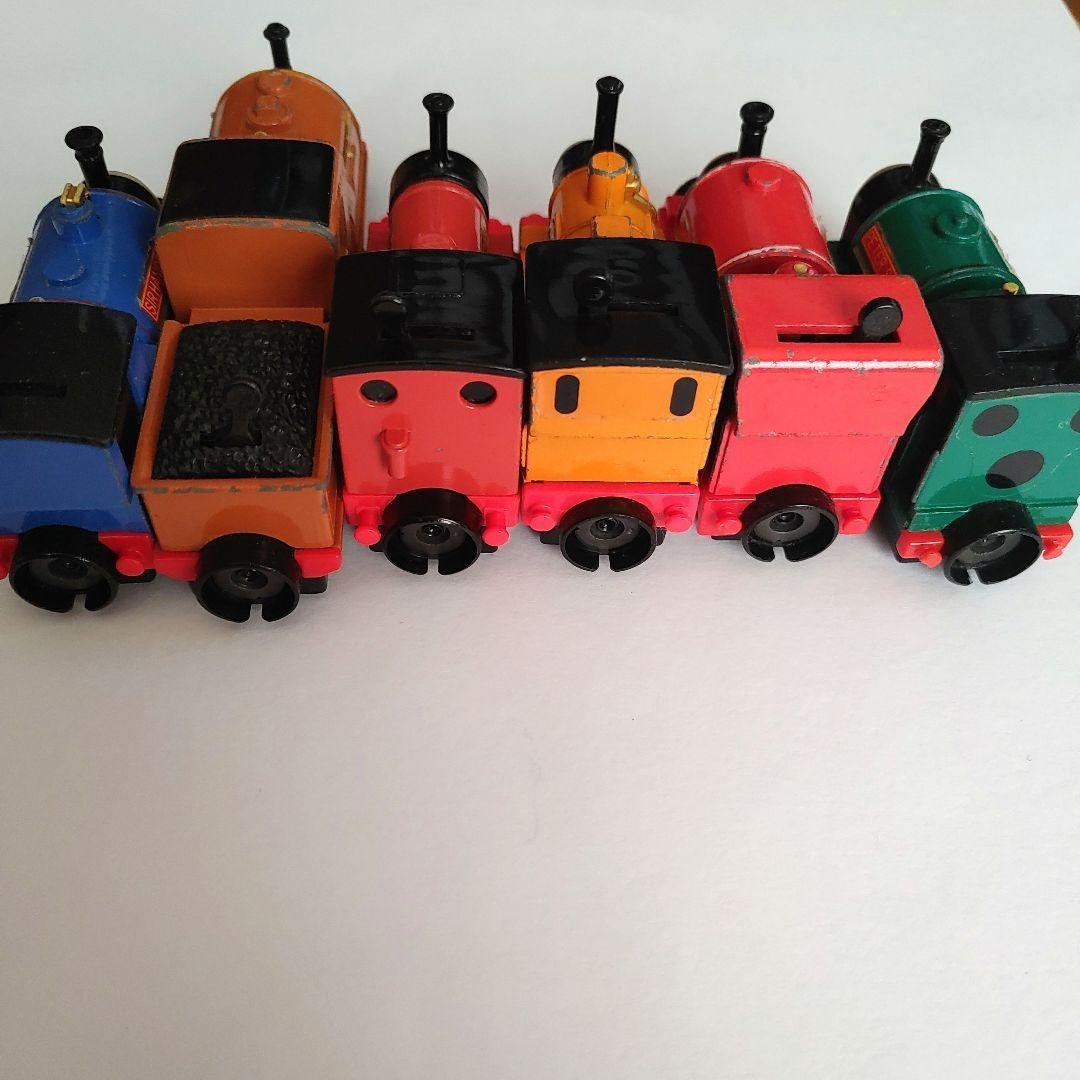 Bandai Thomas Engine Collection Thomas Engine Set 6 Piece Vintage Authentic