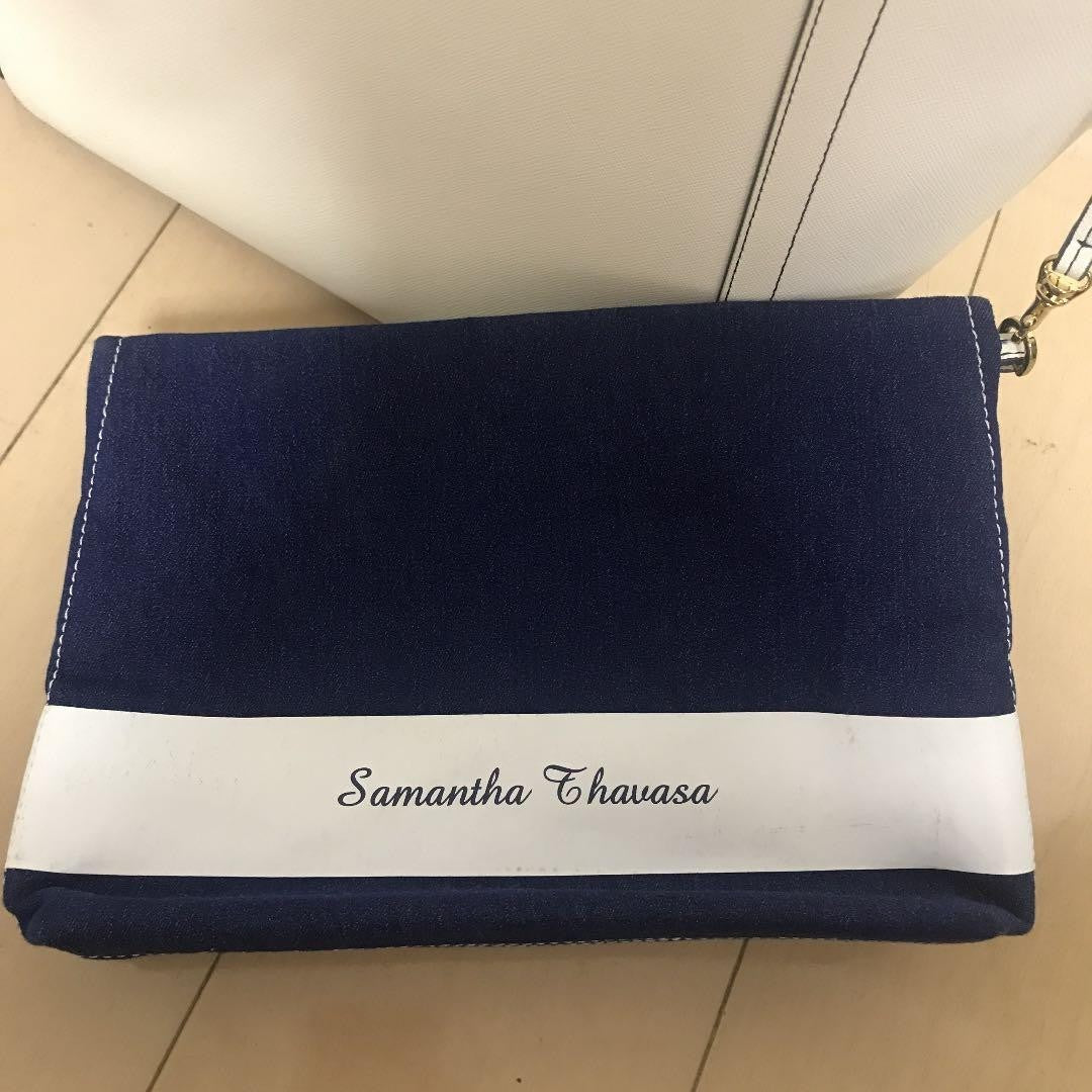 Disney Samantha Thavasa Little Mermaid Handbag Tote Bag & Pouch Excellent JAPAN