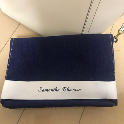 Disney Samantha Thavasa Little Mermaid Handbag Tote Bag & Pouch Excellent JAPAN