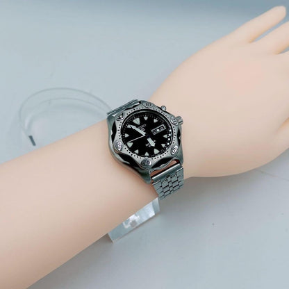 SEIKO 5M23 7A10 SCUBA 200m Automatic Diver Watch Timepiece Genuine Rare