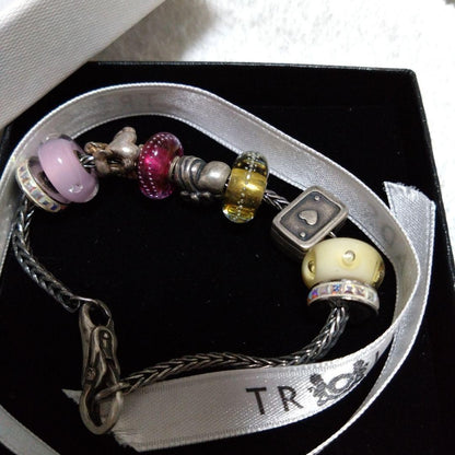 Trollbeads Silver Heart Angel Bracelet