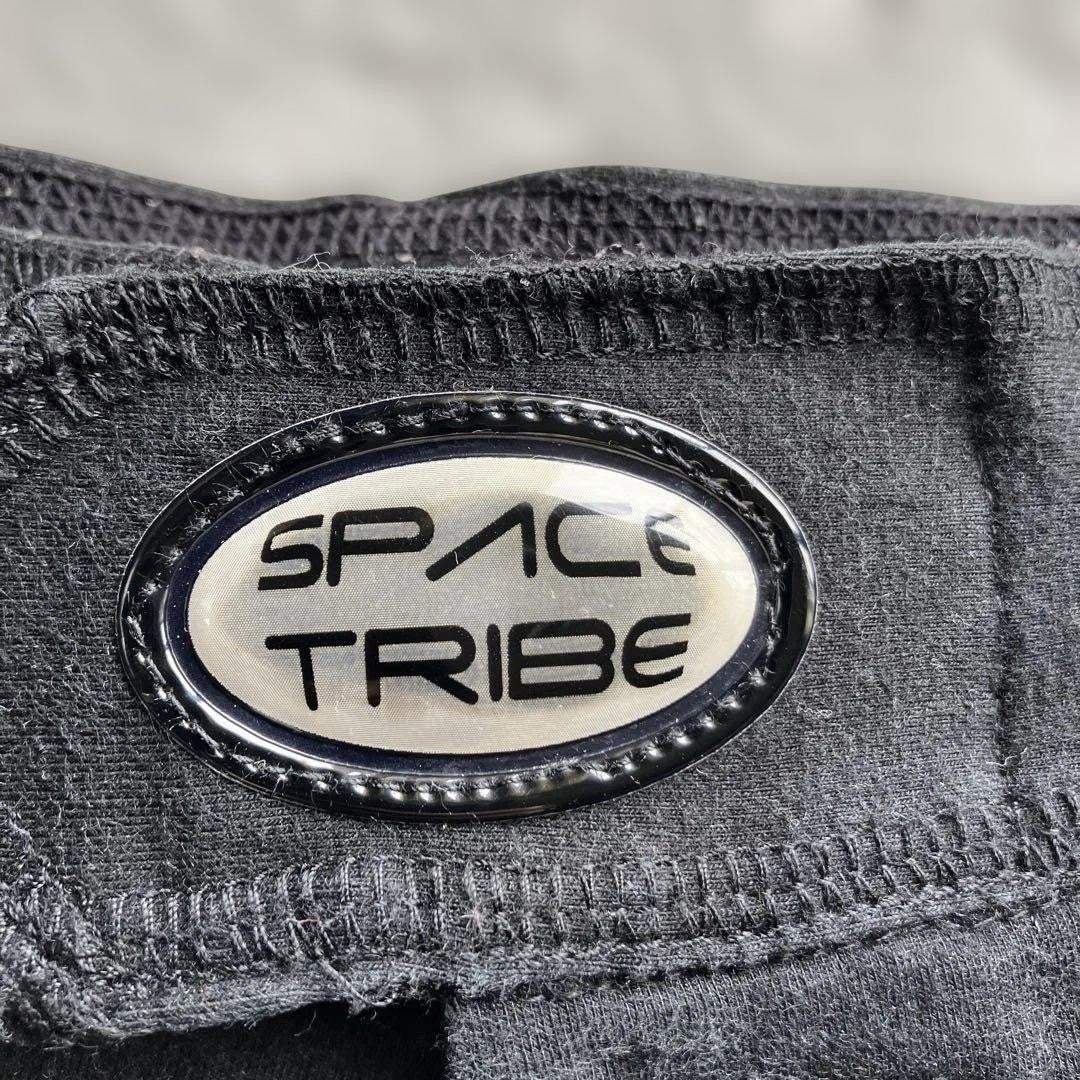 SPACE TRIBE Lotus Flower Flare Pants Rave Party Trance Size M