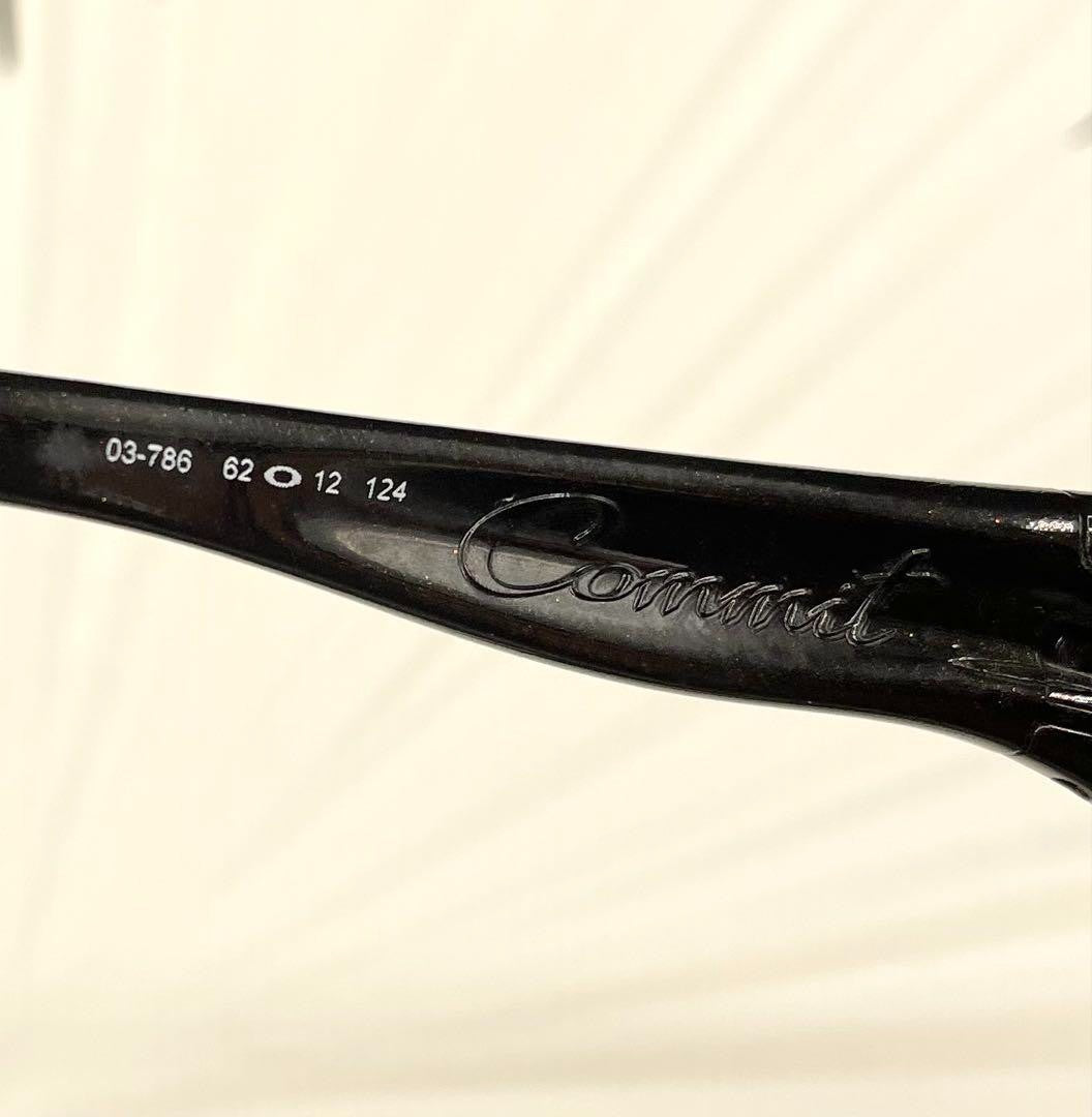 Oakley Commit Sunglasses 03-786 62/12 124 Black Frame Brown Lenses