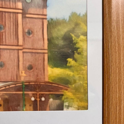 Ghibli Art 51: "Elevator Tower" from Castle in the Sky (framed artwork)