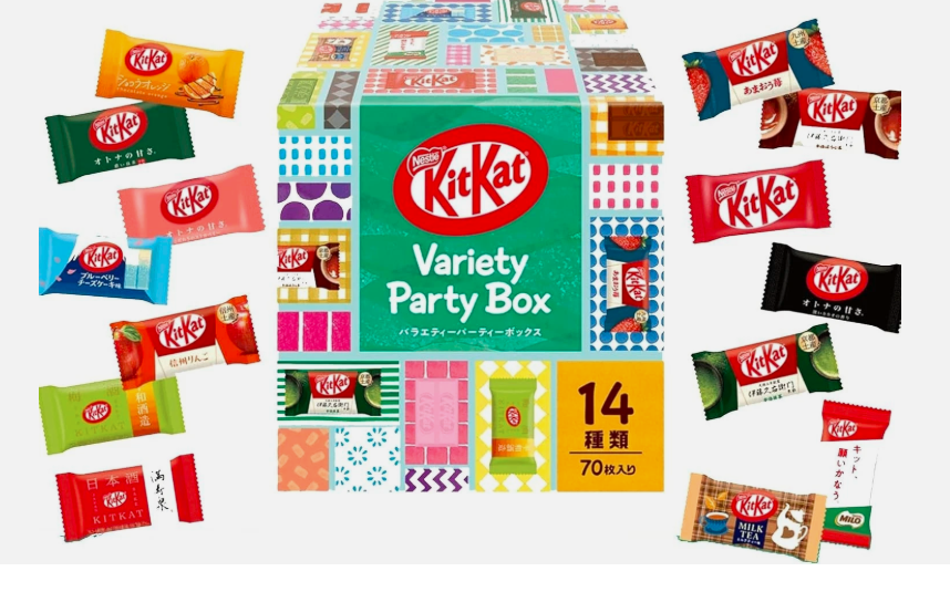 Japanese KitKat Mini BOX Variety Party Box 70 pieces Seasons Flavors