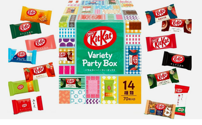 Japanese KitKat Mini BOX Variety Party Box 70 pieces Seasons Flavors
