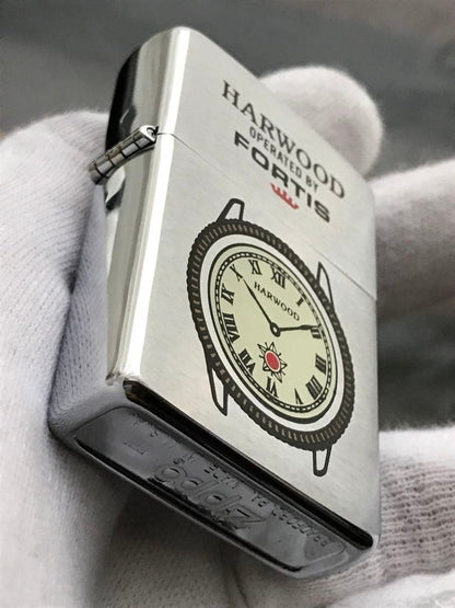 Zippo FORTIS HARWOOD Watch Made in 1992 Lighter