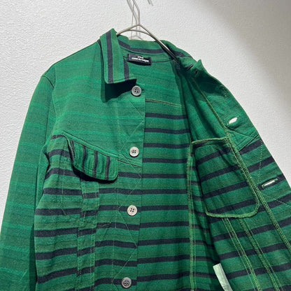 2003 Tricot Comme des Garcons Women's high-quality multi-border jacket Used