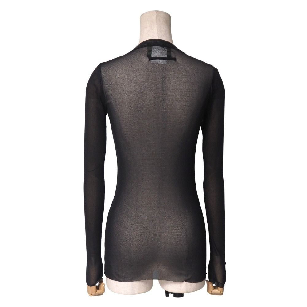 Mint JEAN-PAUL GAULTIER MAILLE FEMME knit Size S Powernet sheer lace cardiga...