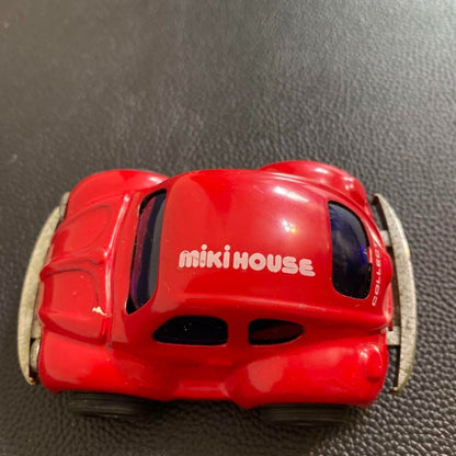 Rare 1990s retro antique fancy miniature car tinplate red WAGEN
