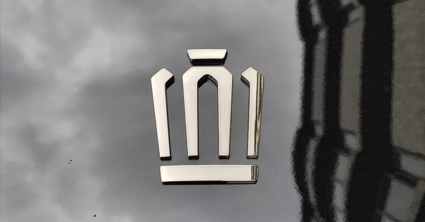 TOYOTA CROWN CROSSOVER FRONT HOOD CROWN LOGO EMBLEM GENUINE PARTS JAPAN