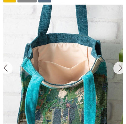 Kiki's Delivery Service Gobelin Tote Bag: Jiji and Okino's House