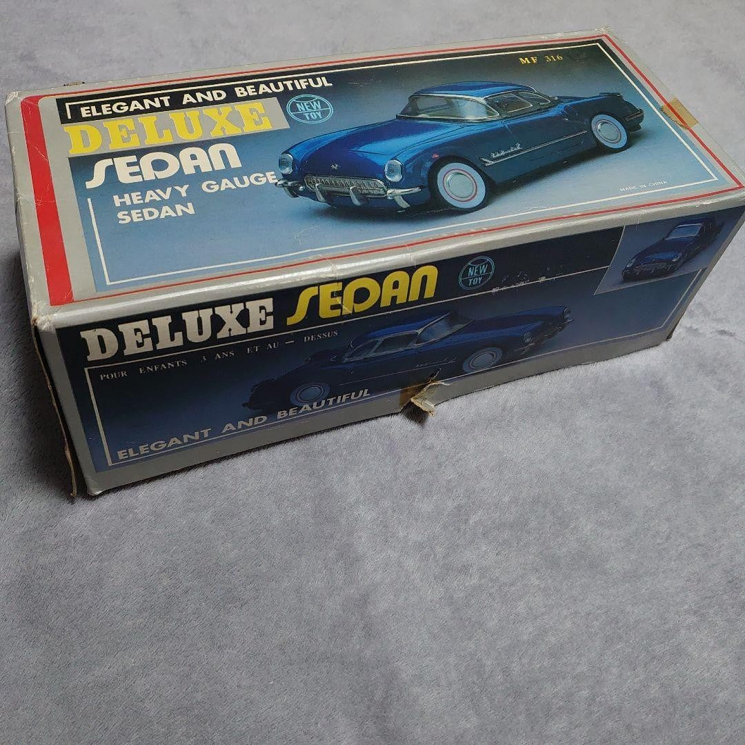 Showa Retro Tin Toy Car Antique Vintage MF 316