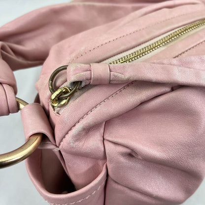 Coach Soho Pink Leather One Shoulder Bag 10.6"x5.5"x5.1" /Used++
