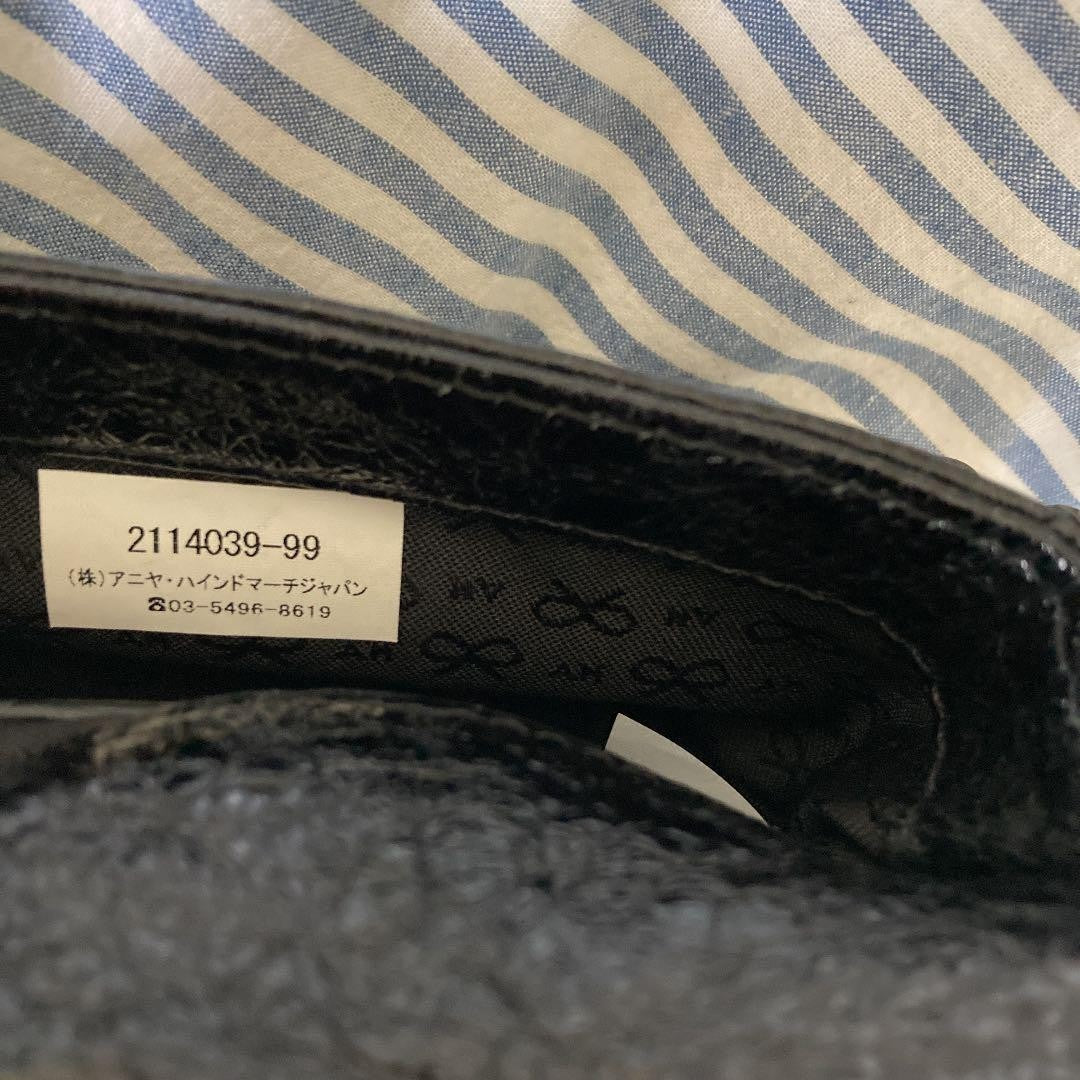 Anya Hindmarch Pouch Mini Shoulder Bag Black from Japan