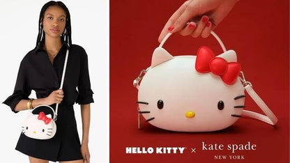 kate spade new york Limited edition katespade x Hello Kitty 3D crossbody bag