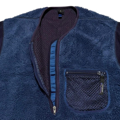 Patagonia 90s Aquafur Kayak Pullover XL Blue Purple Rare Vintage Used