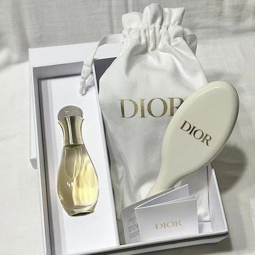Christian Dior J'Adore Mist 40ml Hair Brush Drawstring Bag Unused NEW
