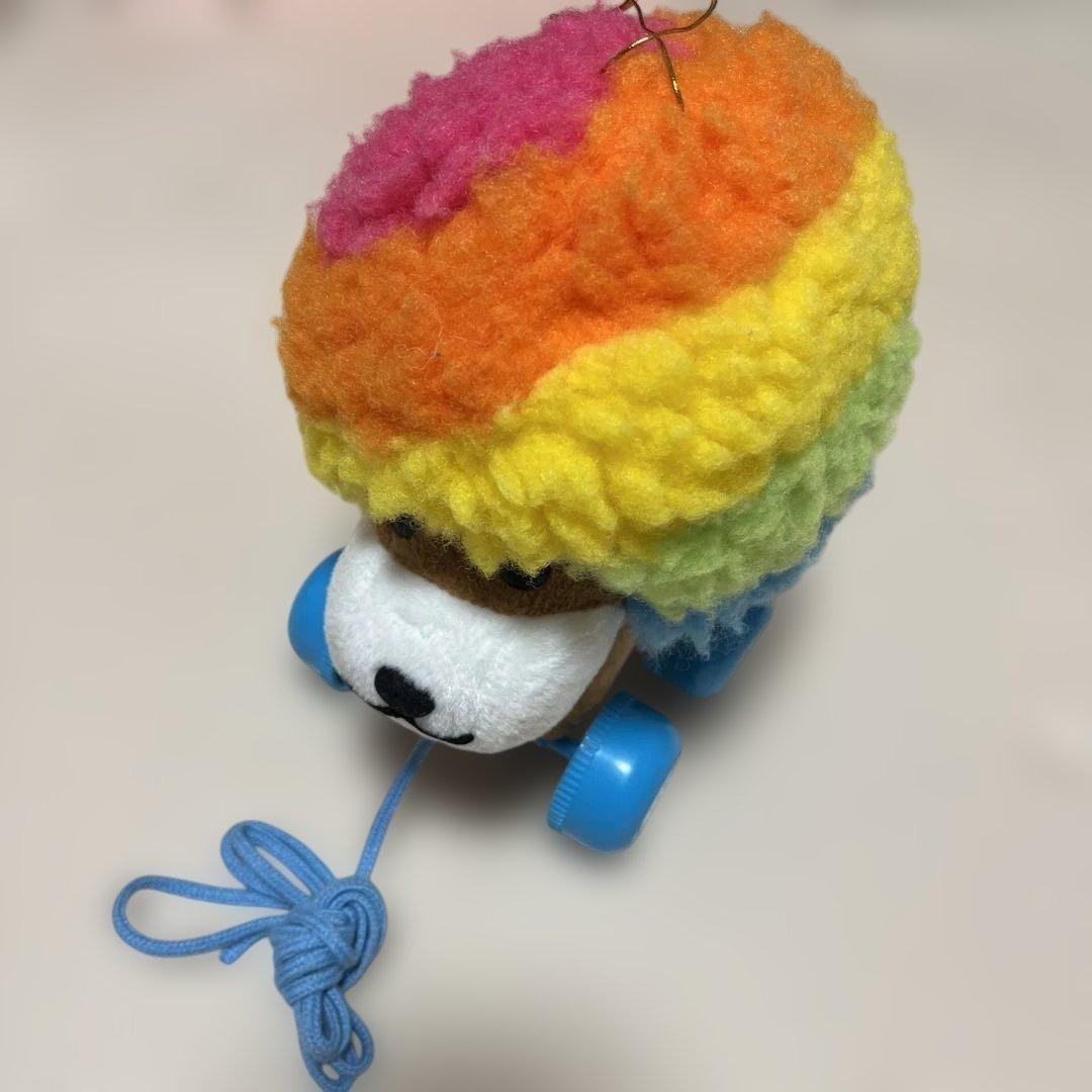Afro Ken Walking Plush Toy San-X Japan Heisei Retro Rare