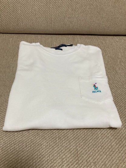 PALACE Ralph Lauren Waffle Pocket T-Shirt White L