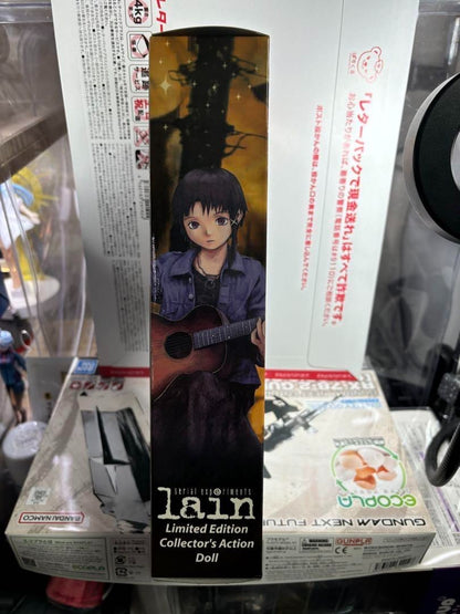SERIAL EXPERIMENTS LAIN GUITAR OUTFIT DOLL ACTION FIGURE LIMITED EDITION Used