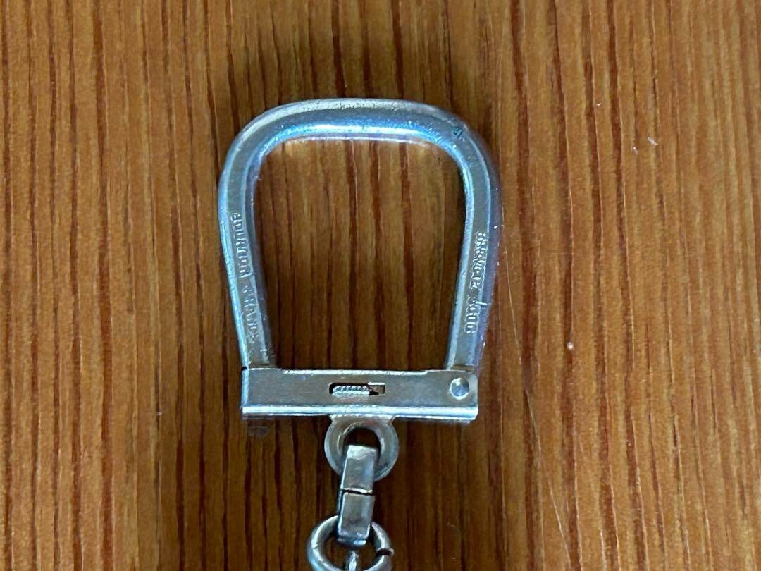 RARE French made BOURBON acrylic vintage keychain EEM Novelty Lefort Opuno