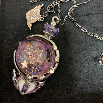 Sailor Moon ANNA SUI Collaboration Cutie Moon Rod Necklace 2018 Limited Used