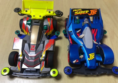 90s Mini 4WD cars. Set of two.