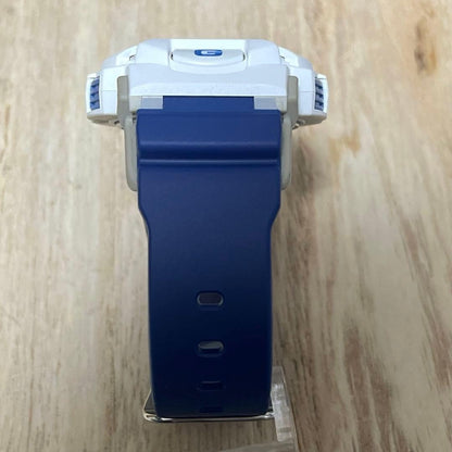 Casio G-Shock Dw-9500 Quartz Digital Wristwatch White Blue Vintage Used Japan