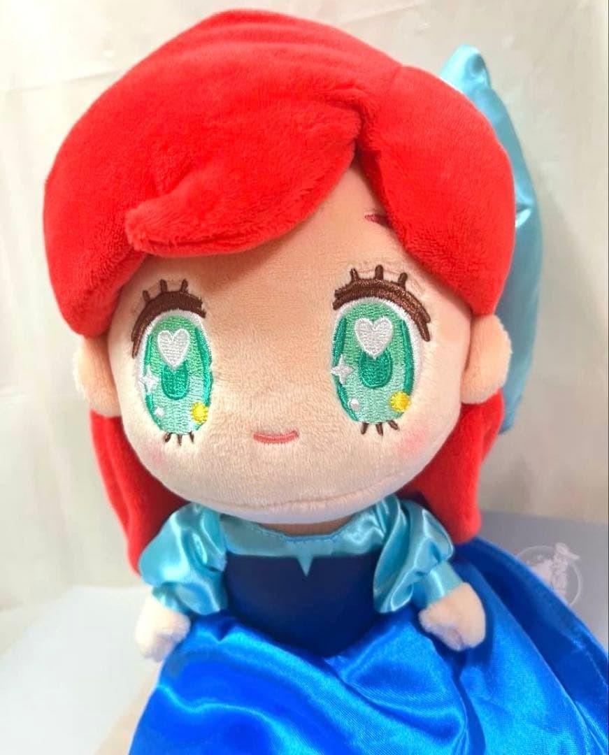 Disney Store Ariel Ver.2 Tiny Princess Plush Doll Little Mermaid Japan Limited