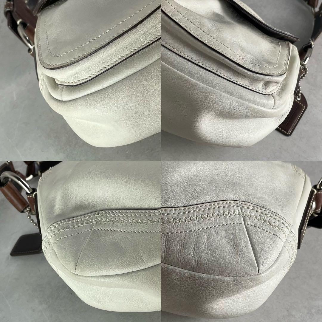 Coach Soho Hobo Leather Shoulder Bag Y2K