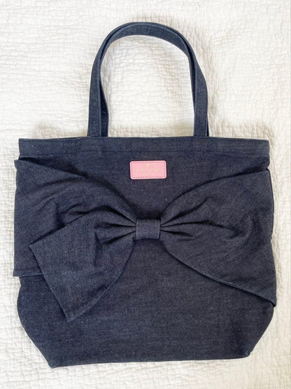 Kate Spade New York Denim Tote Bag with Interior Pocket Excellent Conditi