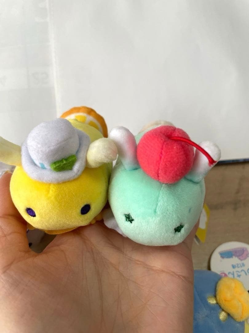 Palm-Sized Yumemiushi Sea Slug Plush Set