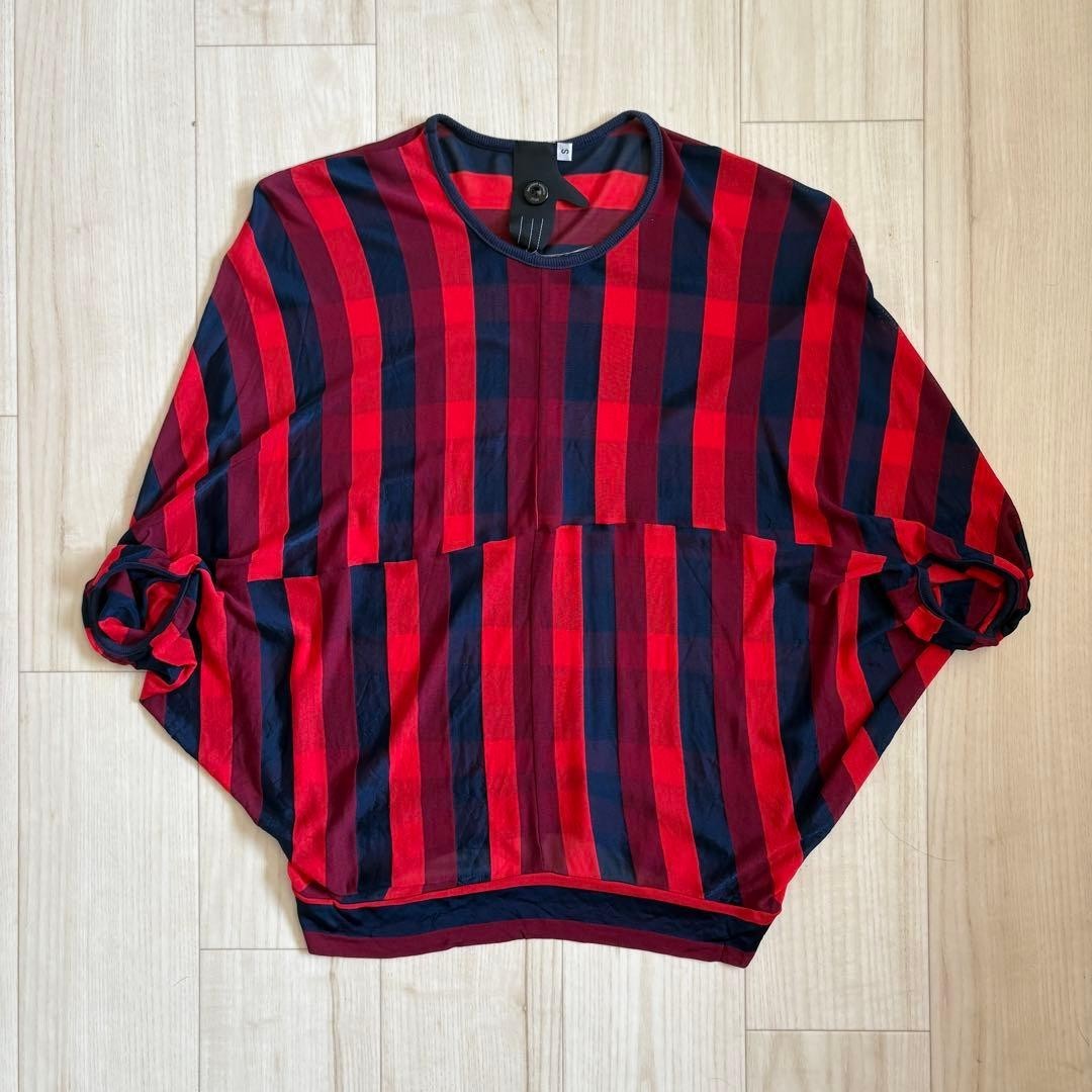 Bernhard Willhelm 2002 SS Archive Y2K Sheer Cutsew T Shirt Top S Rare from Japan