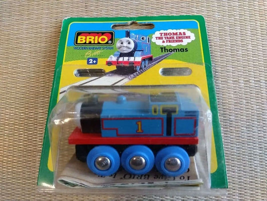 BRIO Thomas Wooden Train Dead Stock Toy Collectible Blue Rare Vintage