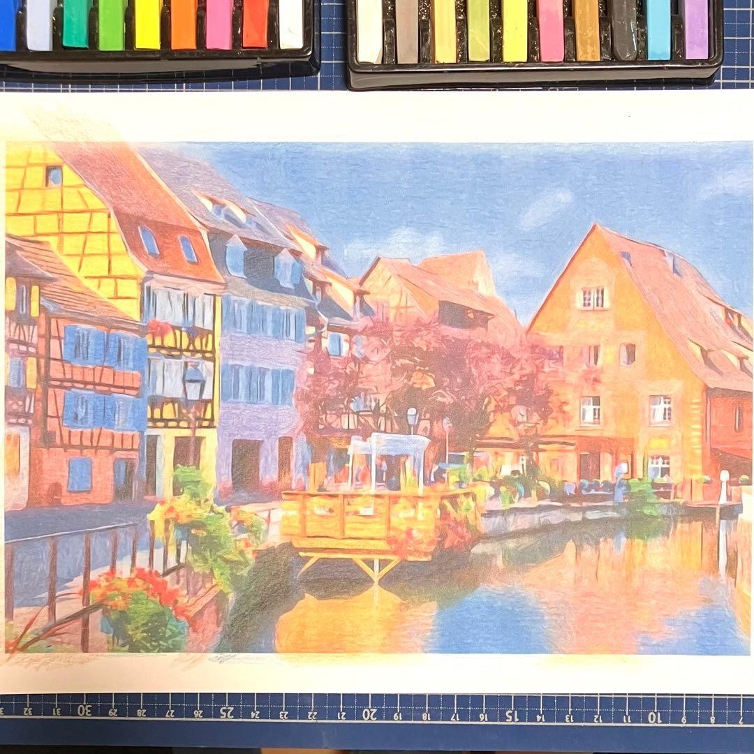 Ghibli Art 15: Colmar from Howl's Moving Castle (framed artwork)