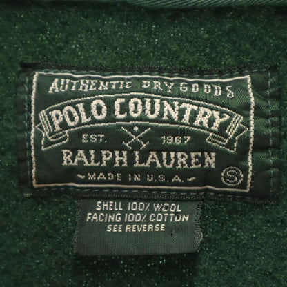 POLO COUNTRY 80s 90s Wool Old USA Made Long sleeve shirt S RALPH LAUREN Men's