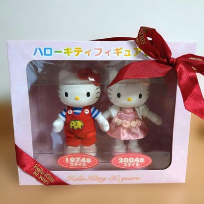 Hello Kitty 30th Anniversary Figure Articulated Vintage Sofubi Retro Rare