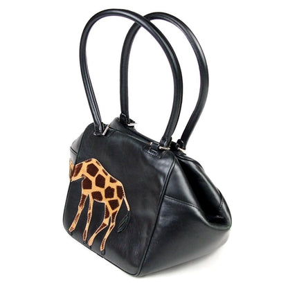 GILLI Vintage Cube Dice Shaped Handbag Italy Leather Rare Designer Bag