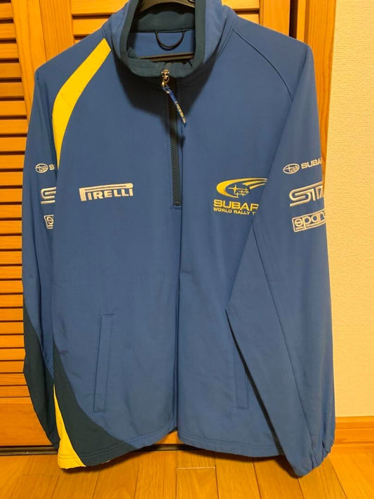 Subaru World Rally Team Blouson 2008 Vintage Size M Super rare Used Very Good