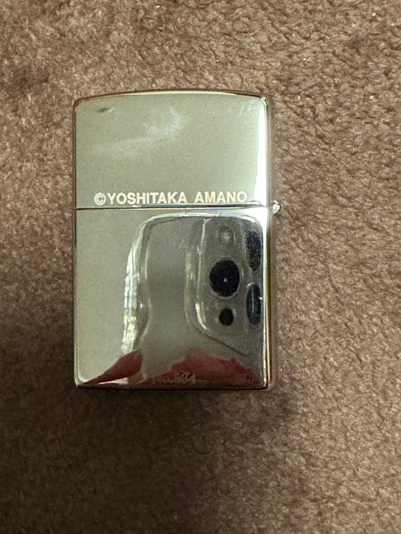 ZIPPO Yoshitaka Amano Encounter Limited 1000 New Unused Japan Rare Collector
