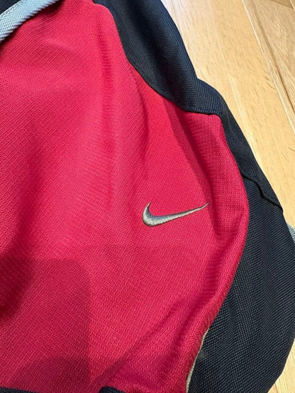 90S 00S Nike One Shoulder Sling Bag Embroidery Y2K Red LTD Bag Accessory Origina
