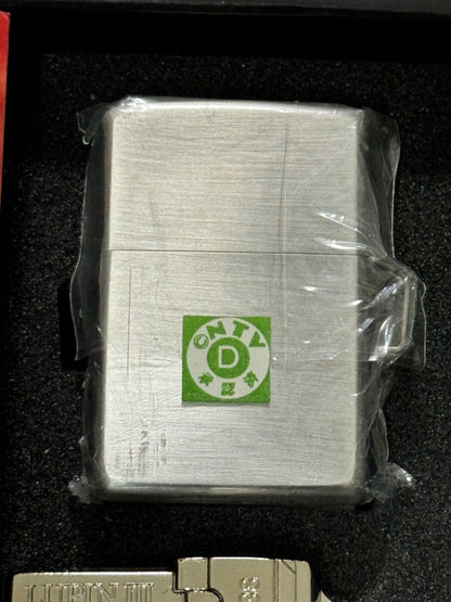 Zippo Lupine the Third Gun Action Goemon Vintage Made in 2000 Lighter