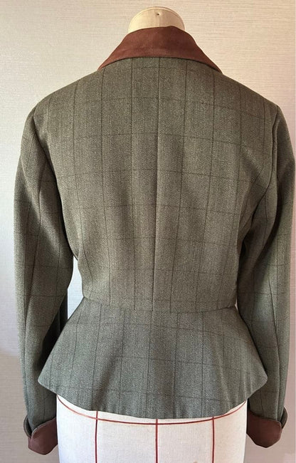 Vivienne Westwood Red Label Tailored Wool Jacket Green Check M
