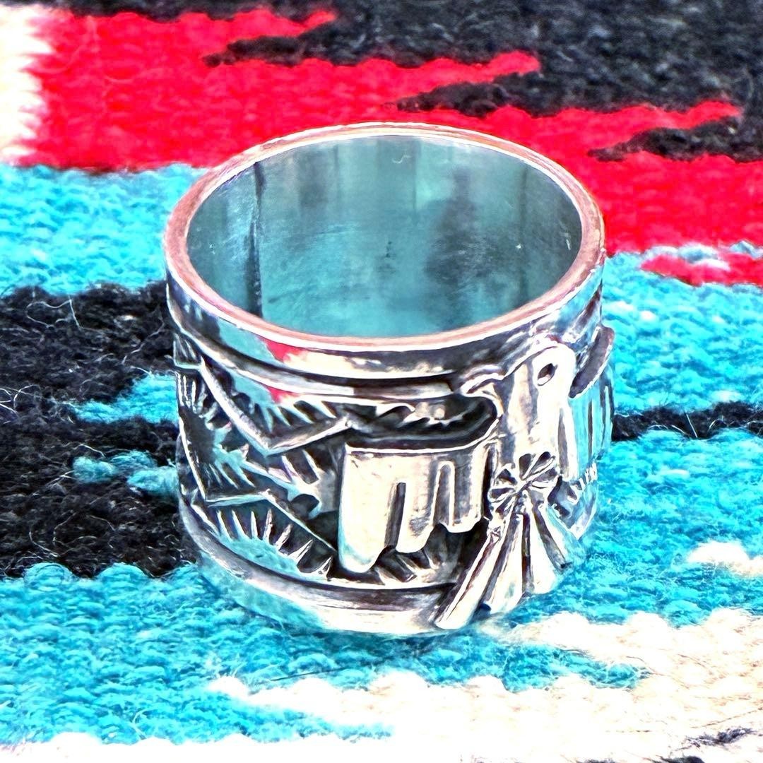 Indian Jewelry Sunshine Reeves Thunderbird Ring