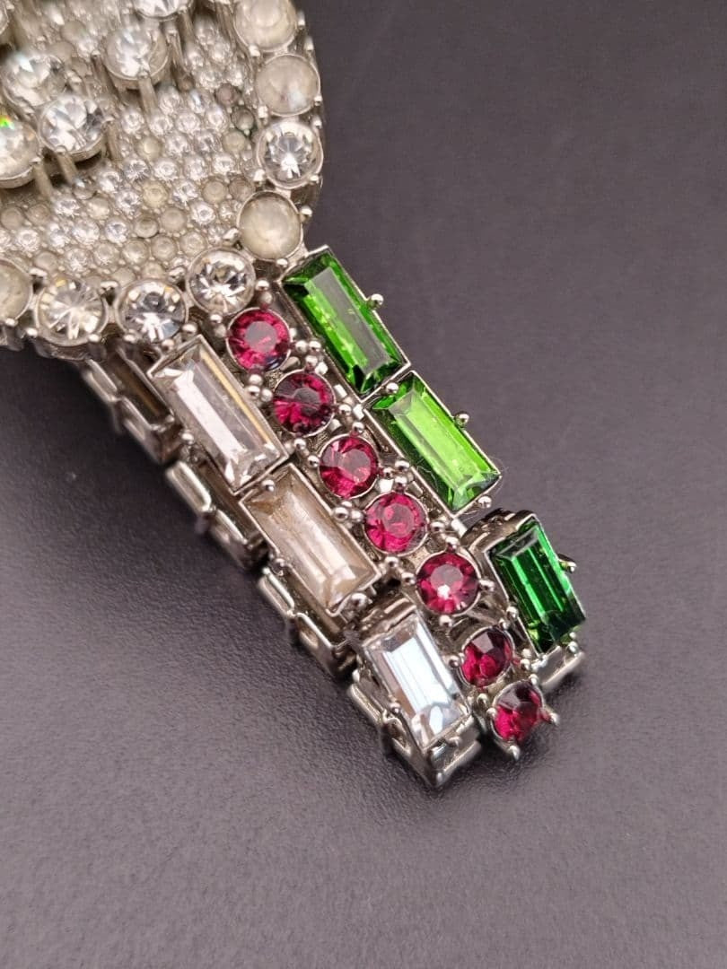 Authentic GUCCI Crystal GG Web Bracelet Silver Tone Vintage Rare Jewelry Italy