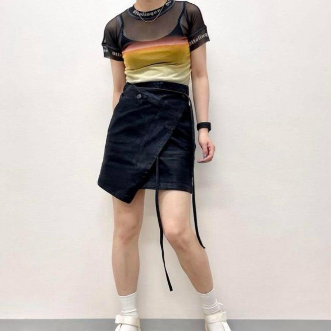 OTTOLINGER Wrap Denim Skirt Size S 2021SS - Excellent Condition