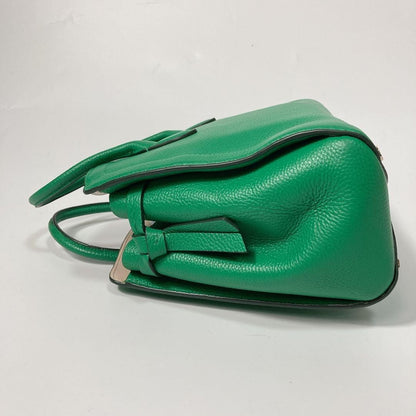 Kate Spade 2way Handbag Shoulder Bag Knot Medium Satchel Green